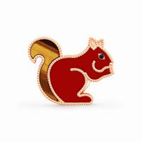 Lucky Spring Ecureuil Brooch