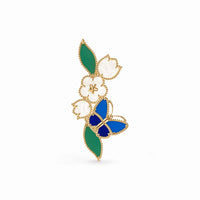 Lucky Spring Papillon Jardin Brooch