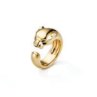 Panthère Medium Sculpted Head Ring