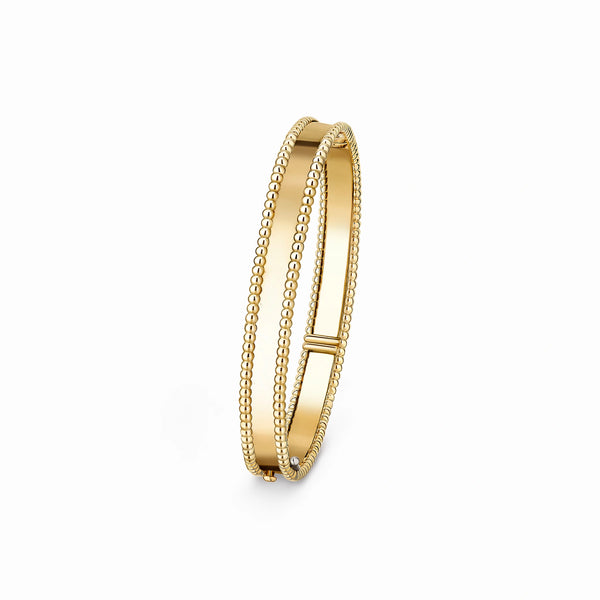 Perlee Beaded Edge Bracelet