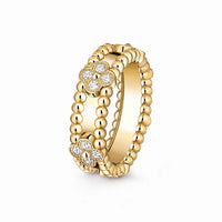 Perlee Clovers Lumiere Duo Ring