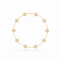 Vintage Alhambra 10 Motif Radiance Necklace