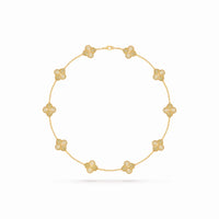 Vintage Alhambra 10 Motif Soleil Necklace