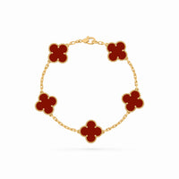 Vintage Alhambra 5 Motif Classic Bracelet