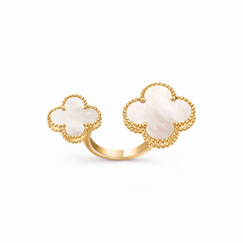 Alhambra Duo Nacre Lumiere Ring