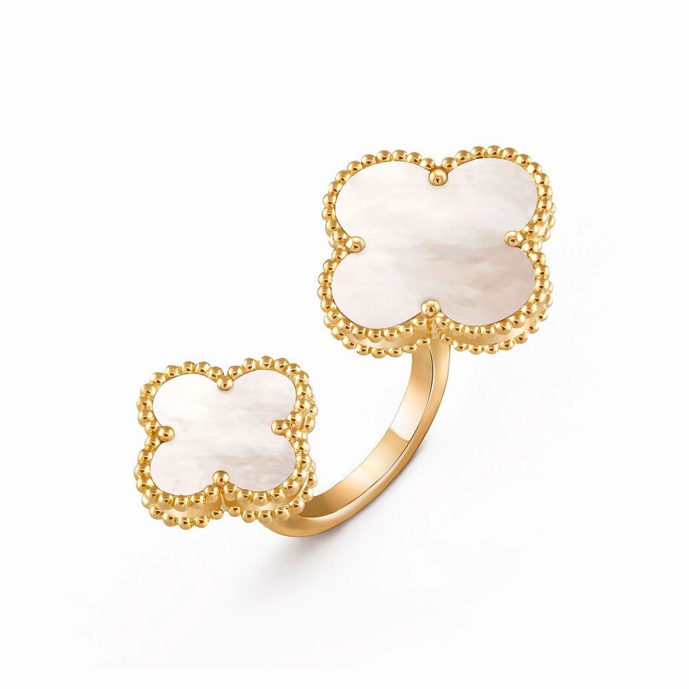 Alhambra Duo Nacre Lumiere Ring