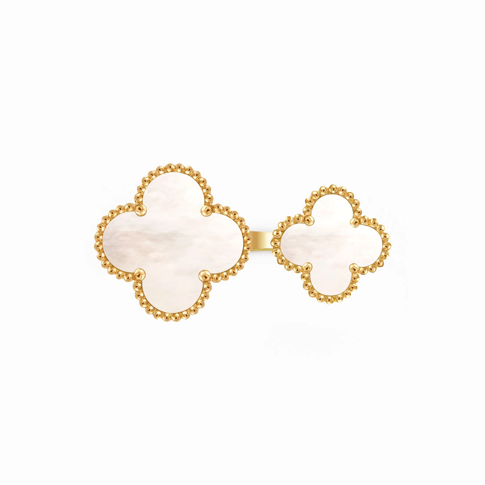 Alhambra Duo Nacre Lumiere Ring