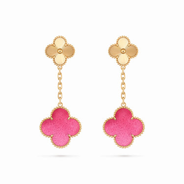 Alhambra Rose Drop Earrings