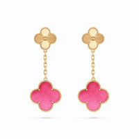 Alhambra Rose Drop Earrings