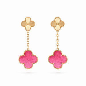 Alhambra Rose Drop Earrings