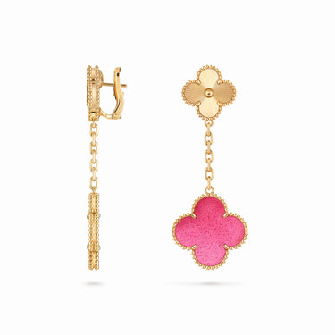 Alhambra Rose Drop Earrings