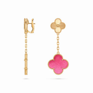 Alhambra Rose Drop Earrings
