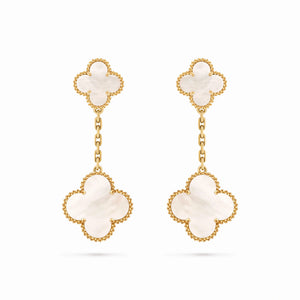 Alhambra Rose Drop Earrings