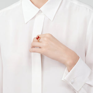 Alhambra Rouge Soleil Eclat Ring