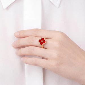 Alhambra Rouge Soleil Eclat Ring