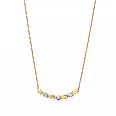 Bird Wings Pavé Necklace