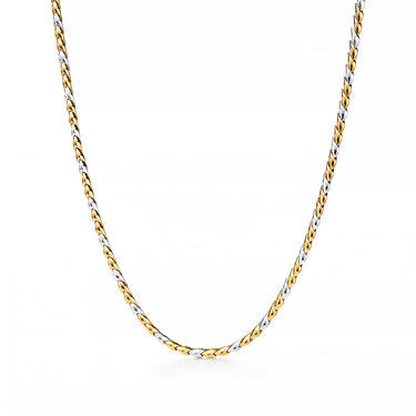 Bird Wings Two Tone Necklace