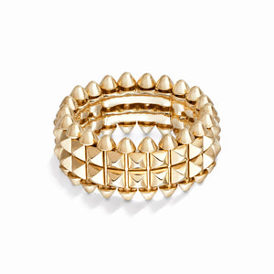 Clash de Double Row Ring