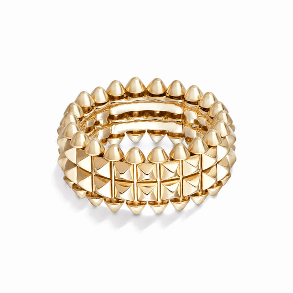 Clash de Double Row Ring