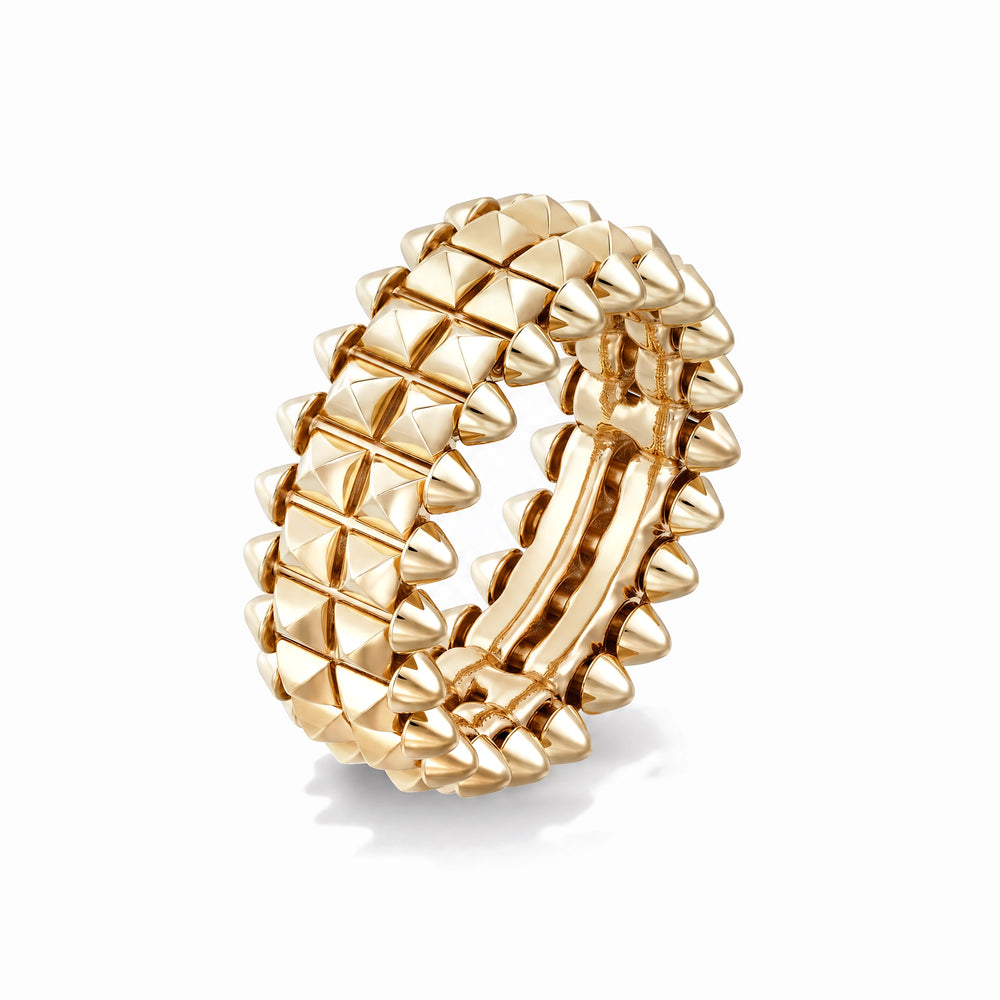Clash de Double Row Ring
