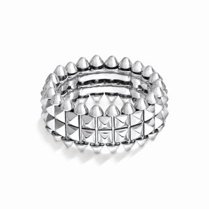 Clash de Double Row Ring