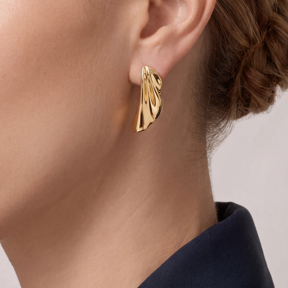 Elsa Peretti Tide Wave Earrings