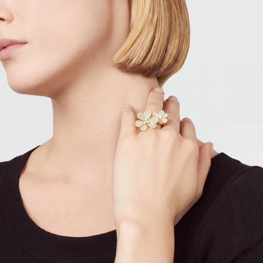 Frivole Duo Blossom Eclat Ring
