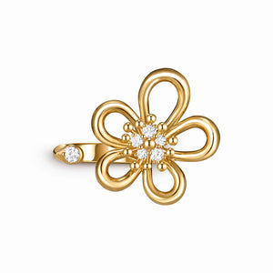 Frivole Lumiere Open Flower Ring
