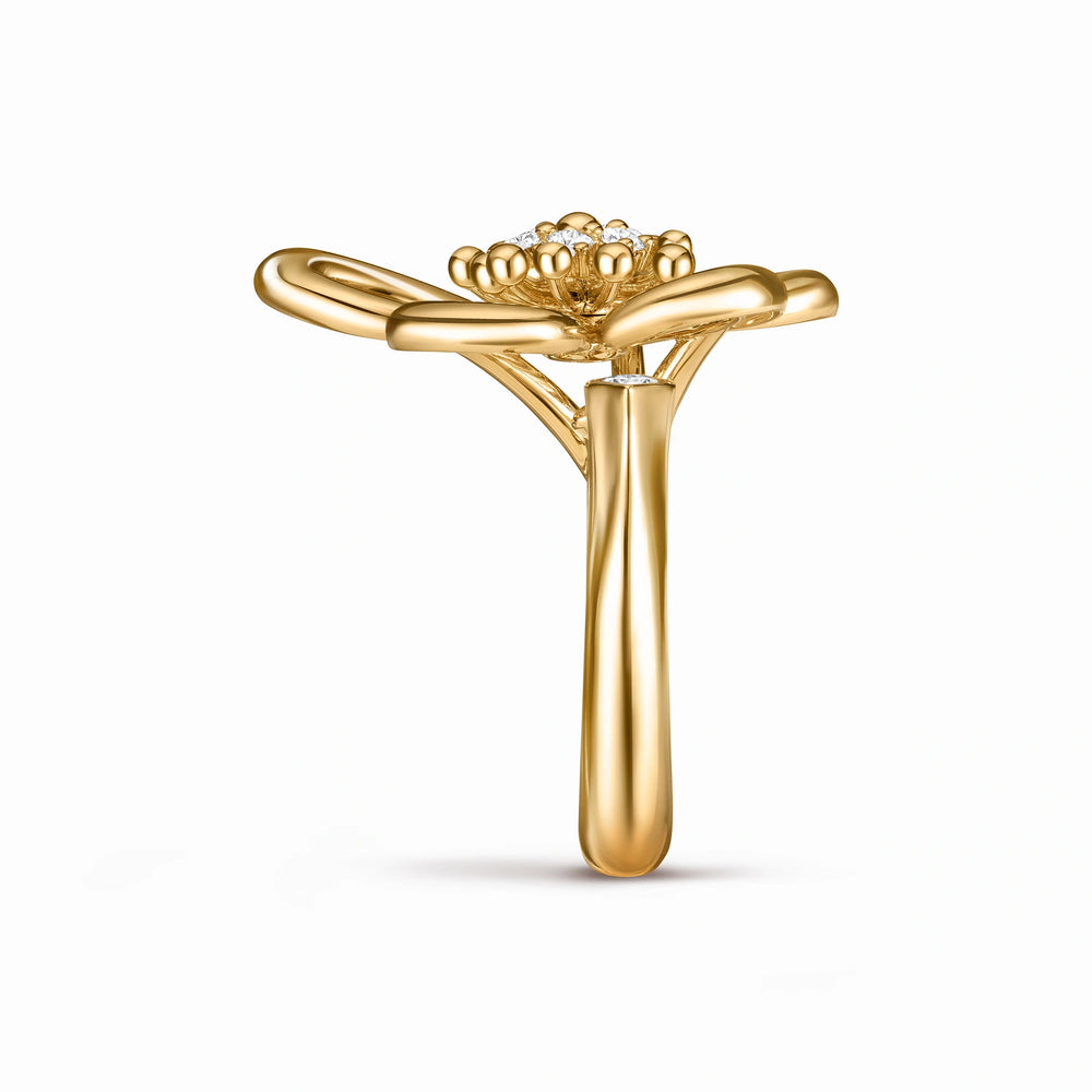 Frivole Lumiere Open Flower Ring