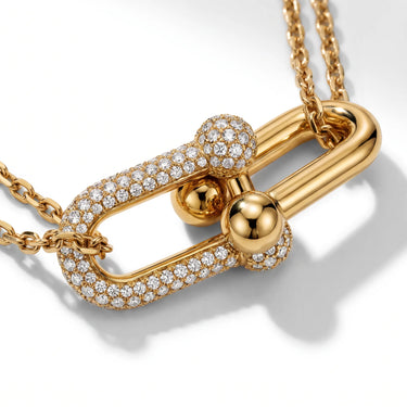 HardWear Double Pavé Link Necklace