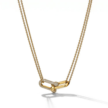 HardWear Double Pavé Link Necklace