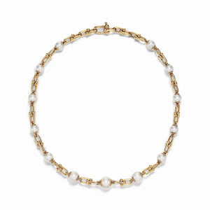HardWear Graduated Link Pearl Necklace