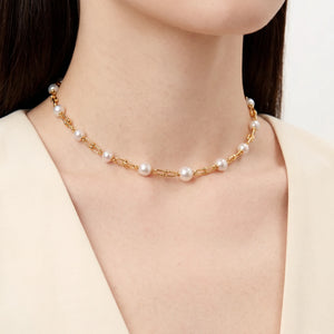 HardWear Graduated Link Pearl Necklace