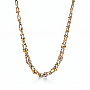 HardWear Graduated Triple Pavé Link Necklace