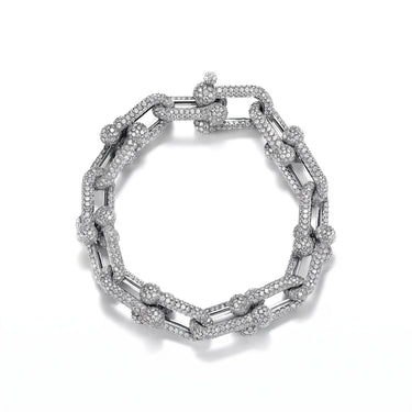 HardWear Grand Full-Pavé Link Bracelet
