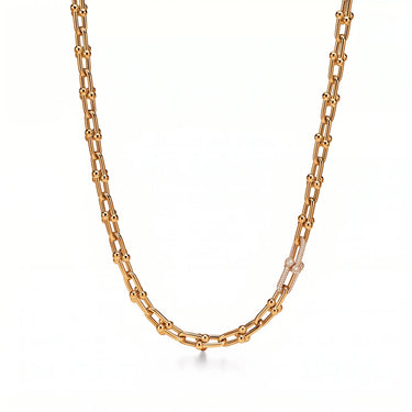 HardWear Medium Pavé Accent Link Necklace