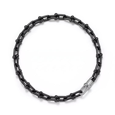 HardWear Noir Pavé Link Necklace