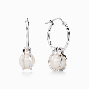 HardWear Pearl Orb Hoop Earrings