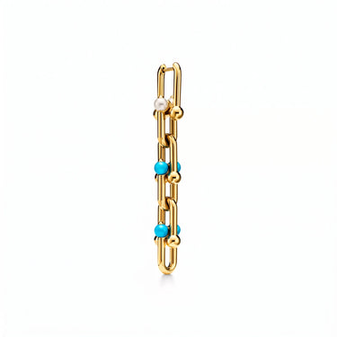 HardWear Pearl Turquoise Link Earrings