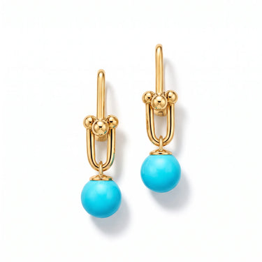 HardWear Turquoise Bead Drop Earrings