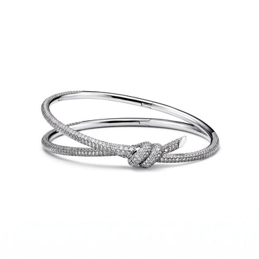 Knot Infinity Double Row Bracelet