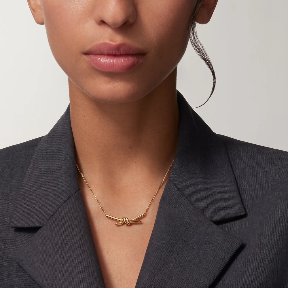 Knot Serenity Pendant Necklace