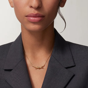 Knot Serenity Pendant Necklace