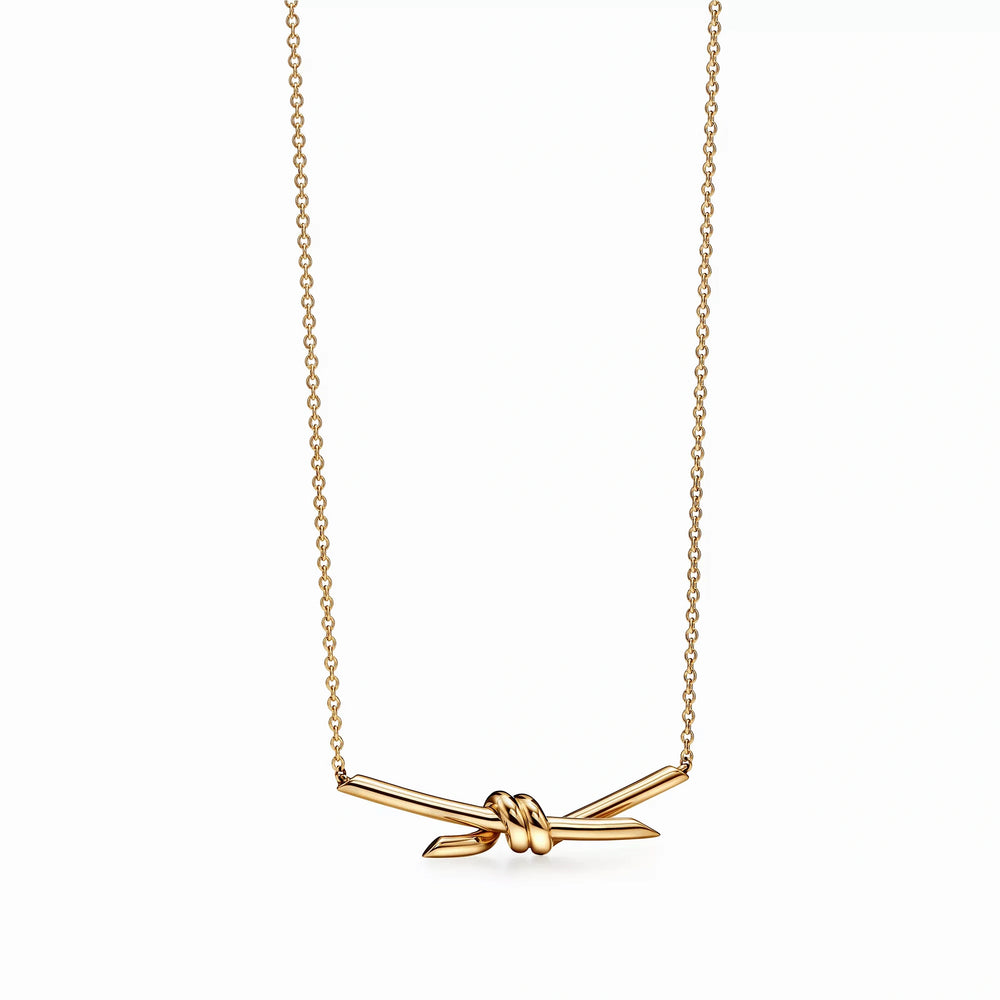 Knot Serenity Pendant Necklace