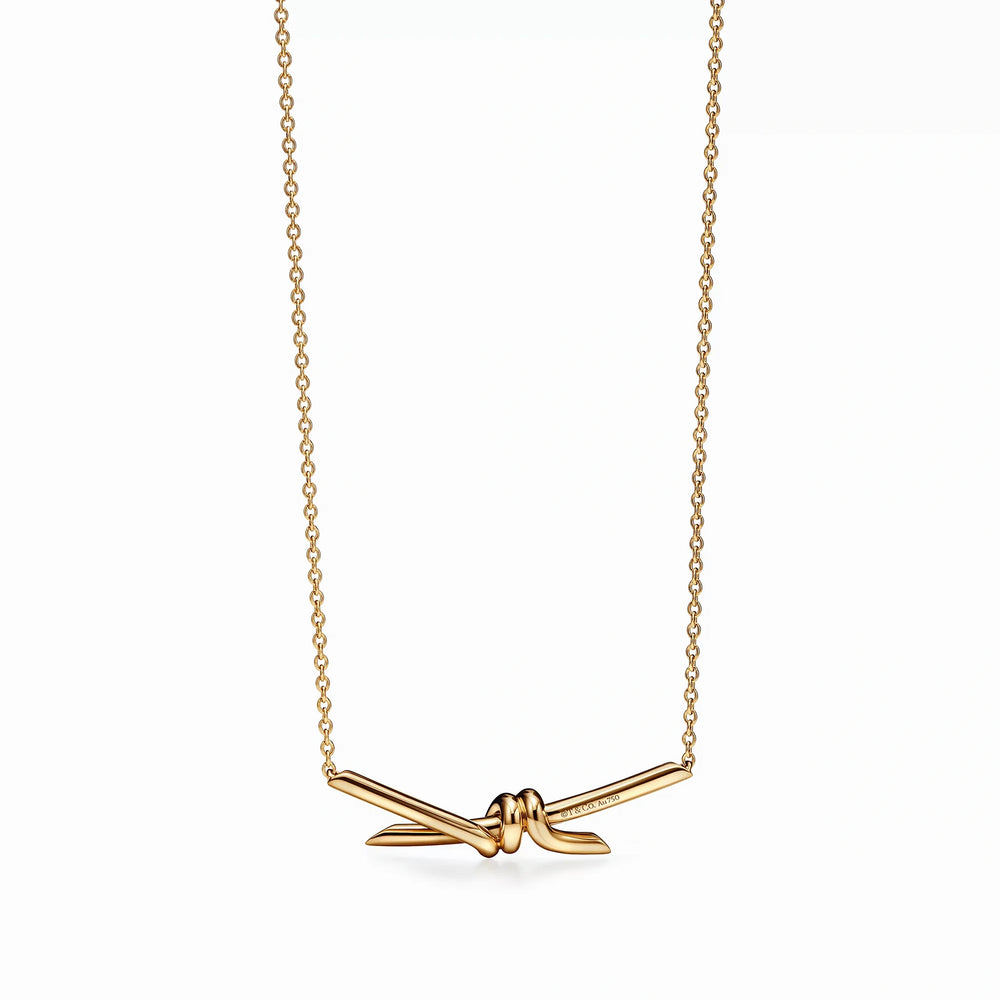 Knot Serenity Pendant Necklace