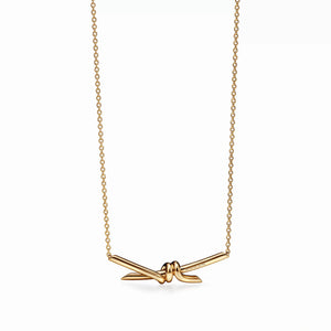 Knot Serenity Pendant Necklace