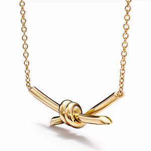 Knot Serenity Pendant Necklace