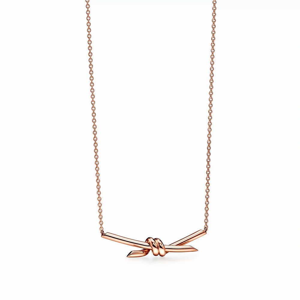 Knot Serenity Pendant Necklace