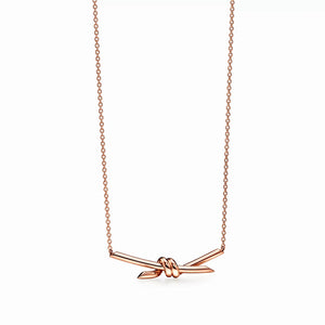 Knot Serenity Pendant Necklace