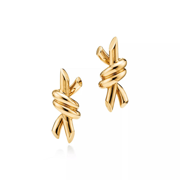Knot Small Sculpted Earrings